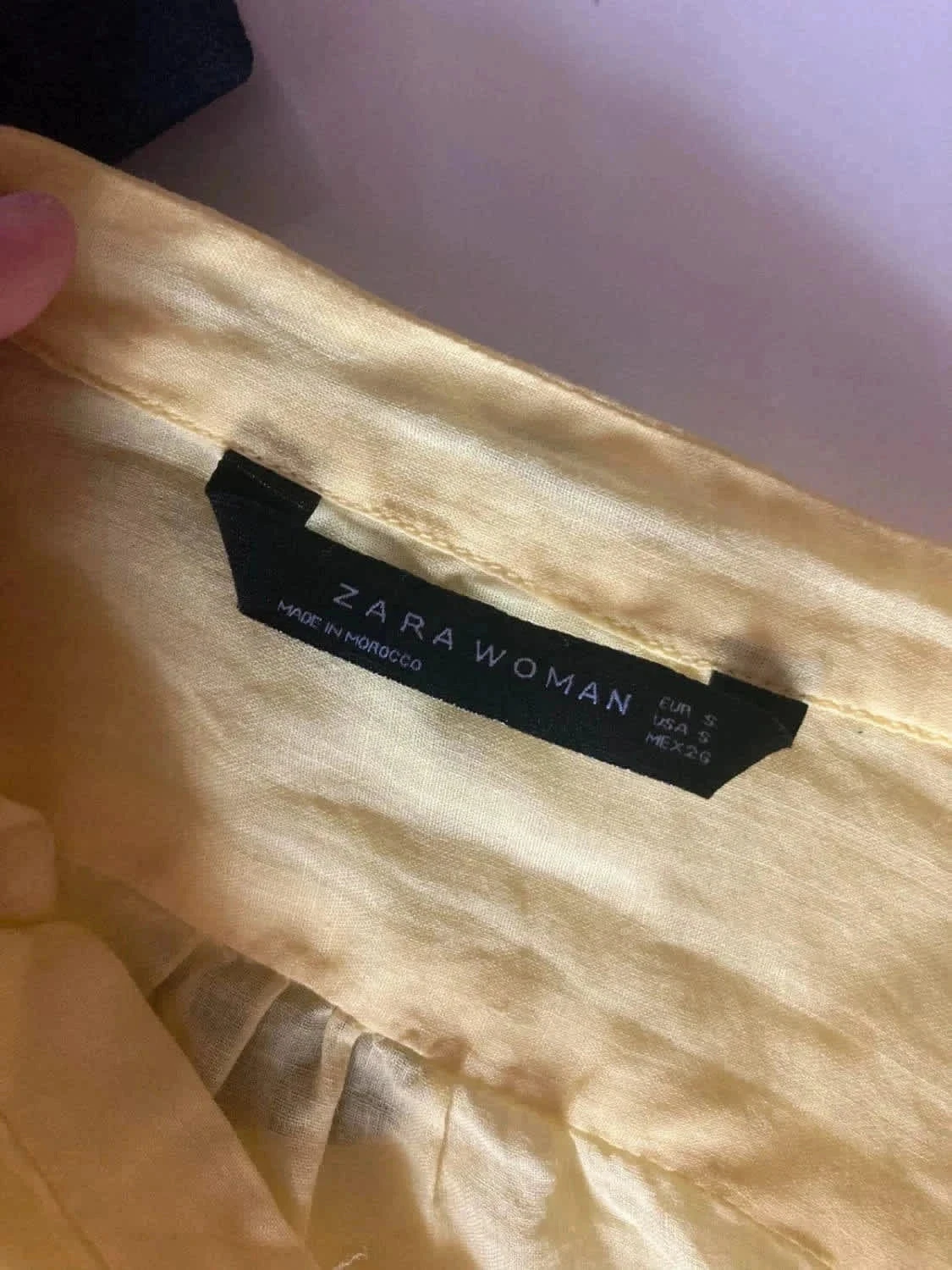 Camisa blusa Zara tamanho S – photo 11